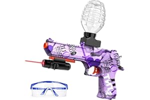 UQHH Automatic Gel Ball Blaster Pistol for Orbeez,Electric Splatter Ball Blaster Pistols,Backyard and Outdoor Shooting Games for Boys and Girls Gifts