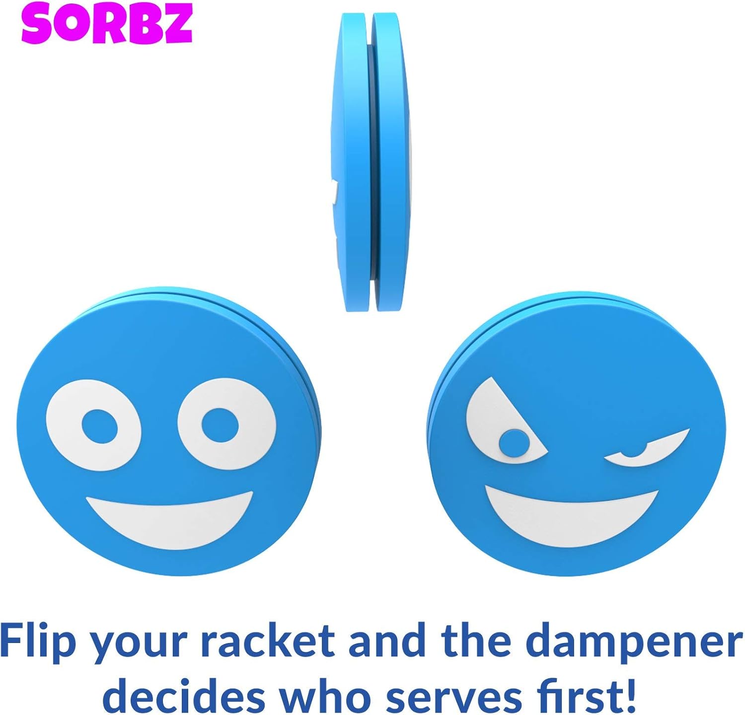 Sorbz Tennis Dampeners - Super 12 Pack - Have Fun and Personalize Your Racket with Shock Absorbers - Perfect Tennis Gift (Winners) : Sports & Outdoors