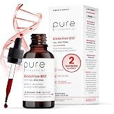 Pure Therapro Rx BioActive B12 Full-Spectrum Liquid, 5000mcg, 60 Servings | Methylcobalamin, Adenosylcobalamin &amp; Hydroxocobalamin, Energy &amp; Methylation Support, For Men &amp; Women, Made in USA, 10 ml