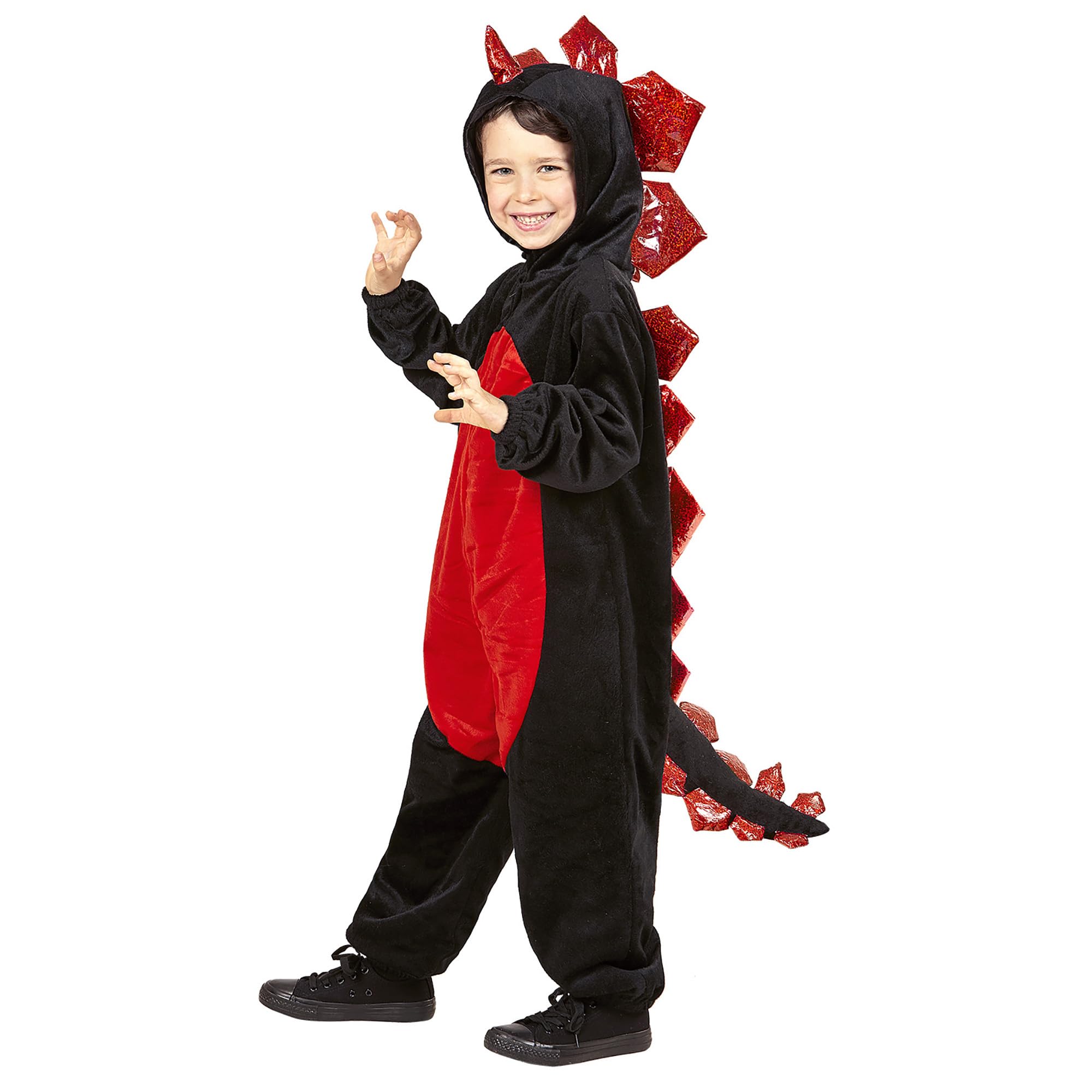 Widmann 96860 Black Dragon Costume ? 98