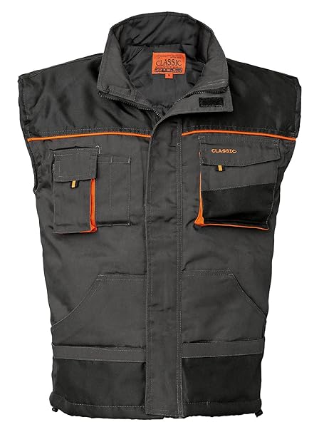 ART.MAS Weste Winterweste Arbeitsweste Bodywarmer Arbeitsbekleidung Herren(CLASS-V-WIN)