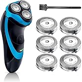 SH30 Replacement Heads for Philips Norelco Shaver Series 3000, 2000, 1000 and S1560, SH30 Blades for Philips Norelco 3900, 3600, 2400, 6 Pieces of Pack