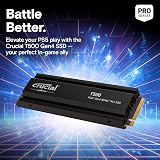 Crucial T500 4TB NVMe PCIe Gen4 M.2 SSD with Heatsink 7000 MB/s view 6