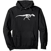 T-Rex Dinosaur Fossil Skeleton - Paleontology Pullover Hoodie