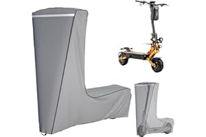 TBNO Electric Scooter Cover,1680D Heavy Duty Waterproof and Dustproof Oxford Cloth, UV Resistant & Anti-Scratch, Includes Storage Pouch,A Better Fitting Electric Scooter Cover (54x8x52)