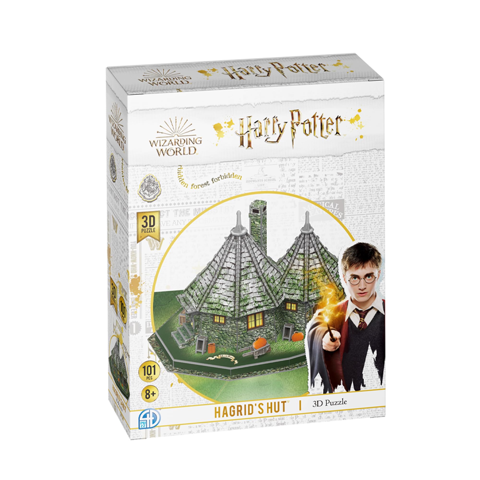 University Games Harry Potter Hagrid's Hut 3D Puzzle