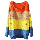 LookbookStore Spring Clean - Fashion Colorway Pullover Multicolor Sweater