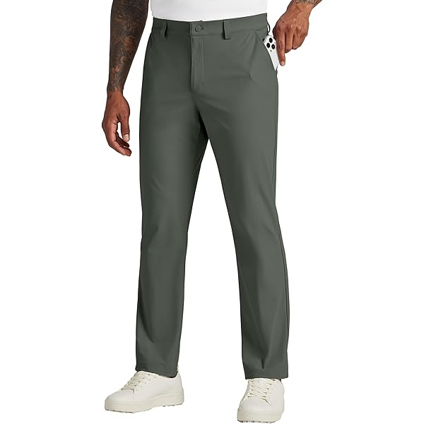 メンズウェア BRIEFING GOLF MENS SUMMER BASIC PANTS S PGA Tour Mens Flat Front 5 Pocket Horizontal Texture Golf