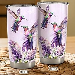 Hummingbird Tumbler 20oz Stainless Steel Insulated