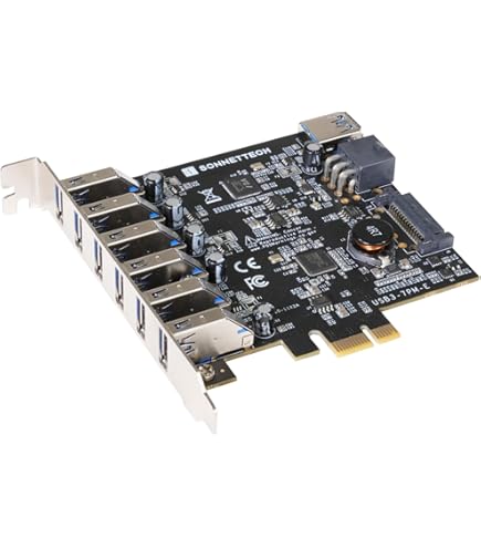 Sonnet Digitales Aufnahmegerät  Allegro Pro USB 3.2 PCIe Card  4x10Gb Charging Ports Pcie Cs019t0rl
