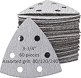 3 3/4" Triangle Sandpaper for Oscillating