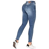 L.O.W.L.A SHAPEWEAR High Waisted Jeans for Women | Pantalones Colombianos Levanta cola | Butt Lifting Jeans