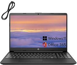 HP 15 15.6" Laptop Computer, Intel Pentium Silver