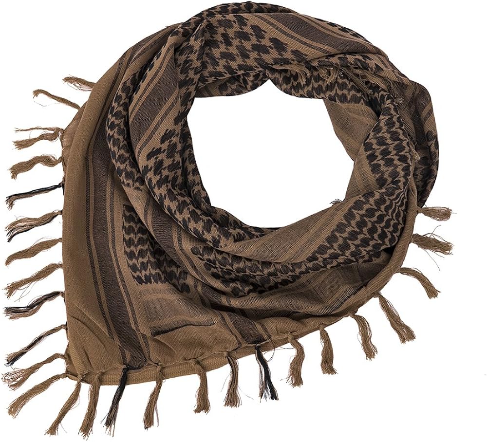 Premium Military Shemagh Scarf Tactical Desert Arab Head Neck Scarf Wrap for Men