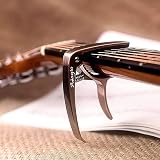 Adagio Deluxe Bronze Capo for Acoustic & Electric Guitars with Quick Release view 7