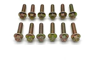 GENERIC Region Offroad Exhaust Manifold Header Bolts for 3.8L V6 Compatible with Jeep Wrangler JK JKU 2007-2011