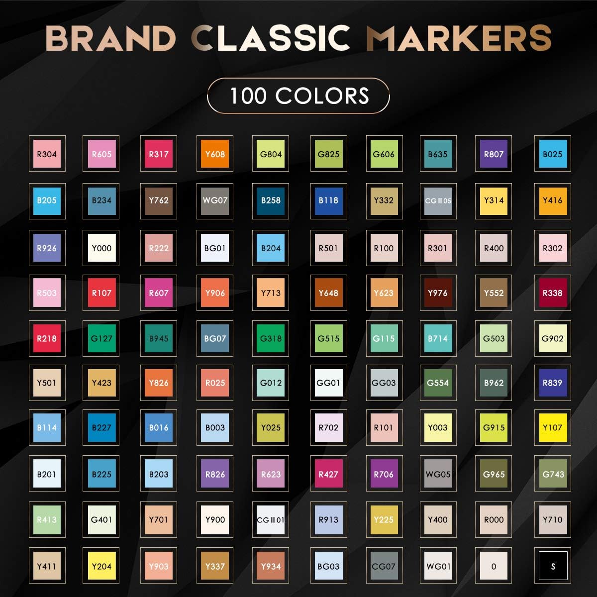 Caliart 100 Colors Artist Alcohol Markers Dual Tip Art Markers Twin Sketch Markers Pens Permanent Alcohol Based Markers with Case for Adult Kids Coloring Drawing Sketching Card Making Illustration: Arts, Crafts & Sewing