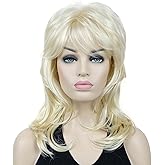 Lydell Long Soft Shaggy Layered Classic Cap Full Synthetic Wigs (613 Blonde)