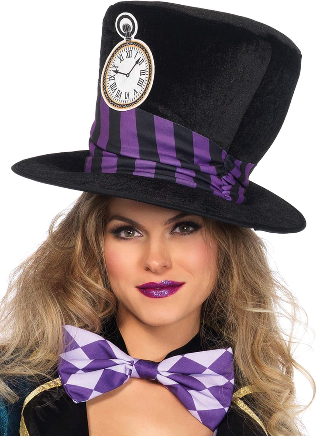 Leg Avenue Women's Delightful Mad Hatter Halloween Costume: Clothing