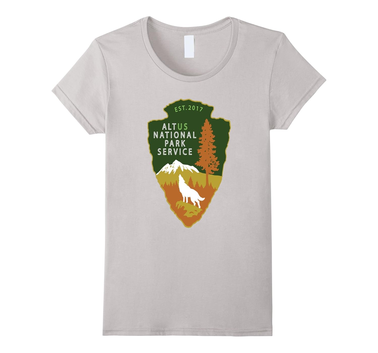 Alt Us Nationally Park Service 2017 Tshirt National Park Tee