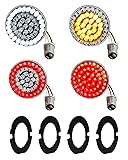 NTHREEAUTO 1157 LED Turn Signals Front Rear Turn