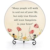 Friendship Wooden Sign - Gift for Best Friends & Office Decor - Christmas & Birthday Gift