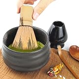 Artcome 10-Piece Japanese Matcha Tea Set Black view 6