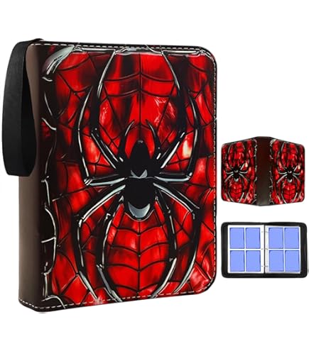 Amazon.com: Gamegenic Magic: The Gathering Marvel's Spider-Man 24-POCKET  ALBUM - Official Card Binder Featuring Spider-Man & Green Goblin, Holds 480  Sleeved Cards, Side-Loading Pages & Elastic Strap : Toys & Games