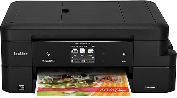 Amazon.com: Brother Inkjet Printer, MFC-J985DW, Duplex Printing, Wireless Connectivity, Cost-Effective Color Printer, Business Capable Features, Amazon Dash Replenishment Ready: Electronics