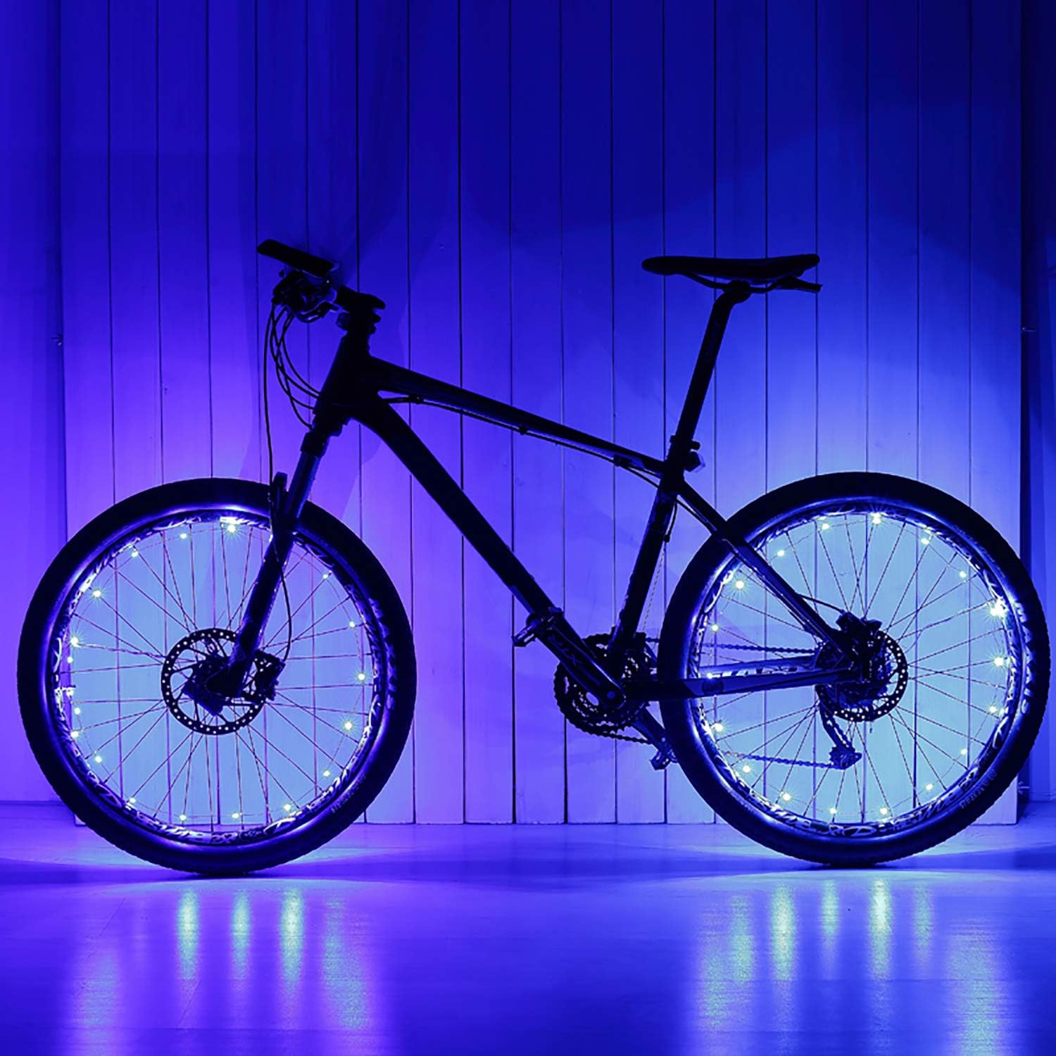 Keyian 1PSC LED Bike Wheel Lights Waterproof for Teens Kids Gifts