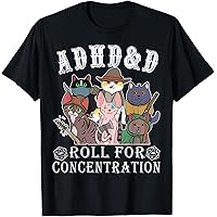 Quest For Cats Roleplay Retro Vintage Funny Adult Humor T-Shirt