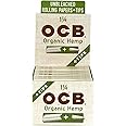 24pc Display - OCB Organic Hemp Papers & Tips - 50pk / 1 1/4"