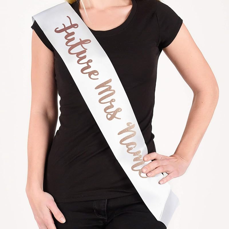 Future Mrs Bride Hen Do Sash Hen Party Sash Bridal Shower Party 