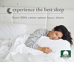 100% Pure Cotton Flat Sheet - 600 Thread