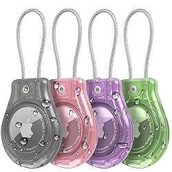 Waterproof AirTag Keychain Holder, Air tag Lock