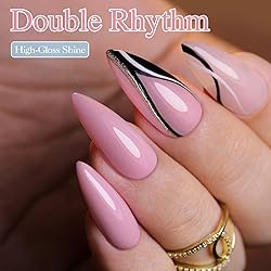 Double Rhythm 15Ml Pink Gel Polish Light Pastel