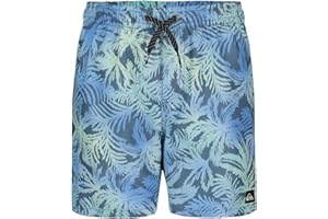 Quiksilver Boys Volley Swim Trunks with UPF 50+ Sun Protection, Quick Dry Bathing Suit Shorts