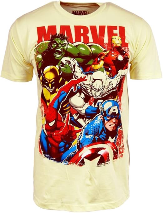Marvel Comics - Camiseta De Algodón Para Hombre Compra Barata En