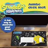 Blue Sky Studios SpongeBob Jumbo Desk Mat 70 x 30 cm Rubber Surface view 2
