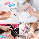 G2PLUS Handle Nail Brushes 4 Pack Plastic Fingernail Cleaning Brushes view 5