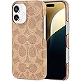Coach Signature Canvas Slim Wrap iPhone 16 Case - Designer Phone Case - Signature Tan