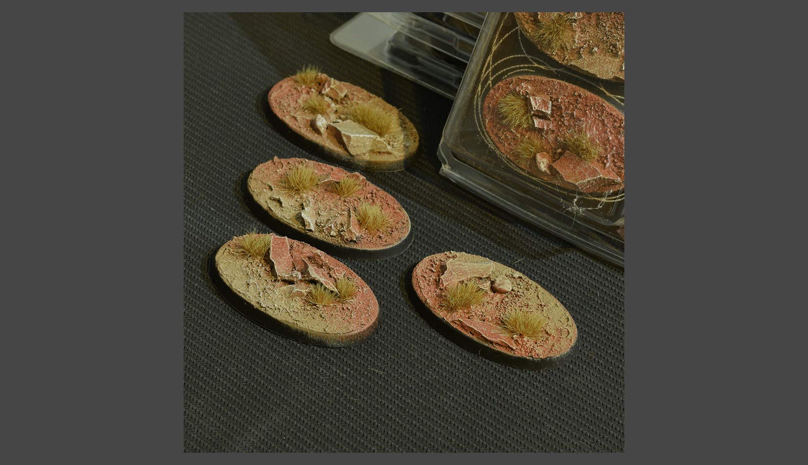 Battle Ready Bases GamersGrass Badland Bases Oval 60 mm (GGB BLO60)