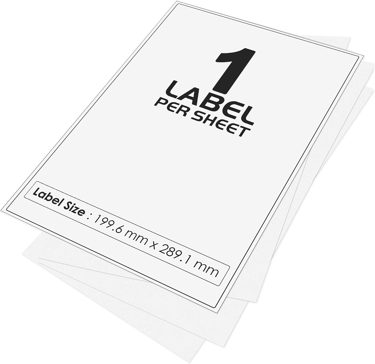 Self Adhesive Address Mailing Printer Labels, iSOUL A4 Compatible with Inkjet and Laser Printers - Image 4