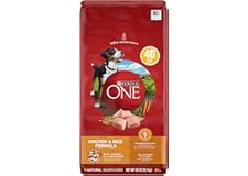 Purina ONE Natural Dry Dog Food, Chicken & Rice Formula - 40 lb. Bag