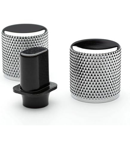 Amazon.com: ToneShaper Genuine Fender Knob Kit, Telecaster, Pure