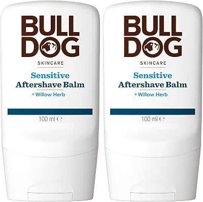 Bulldog Skincare Sensitive After Shave Balm 100 ml Pack of 2 Men Hydrates
