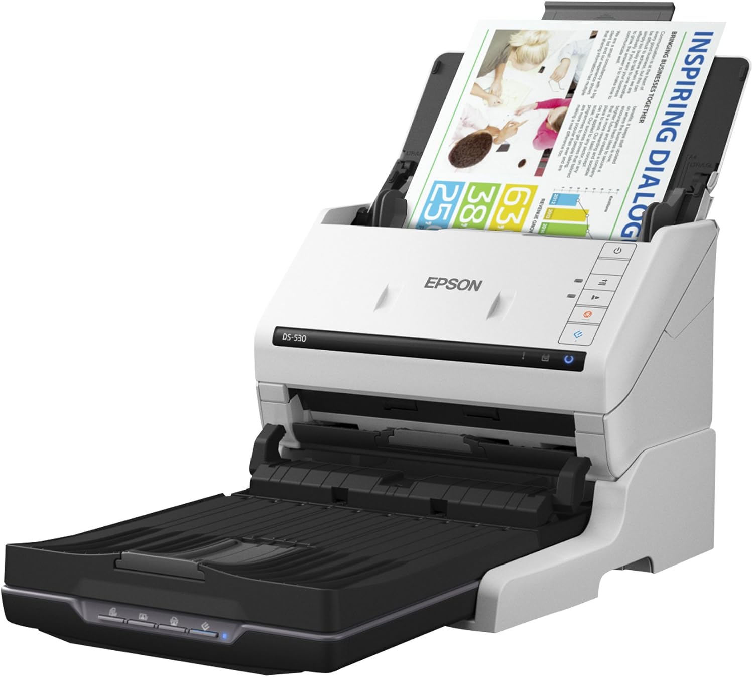 Epson DS-530 Document Scanner: 35ppm, TWAIN & ISIS Drivers: Electronics