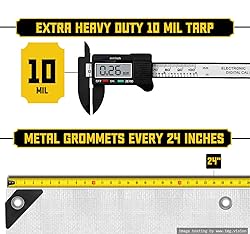 Core Tarps Heavy Duty 10 Mil Tarp