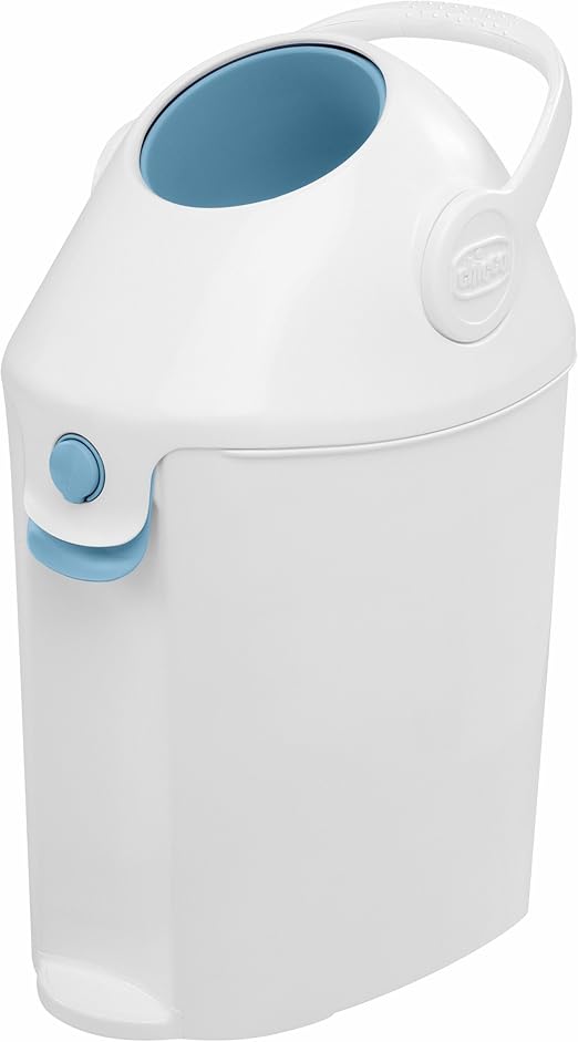 BUTBU Ricarica Mangiapannolini, 3 Pezzi Pannolino Sacchetti di Ricarica, Antiodore Inodore Addensata, Eccellente Sigillatura, Compatibile con Tommee Tippee, Litter Locker, LittyCat, Chicco- Blu