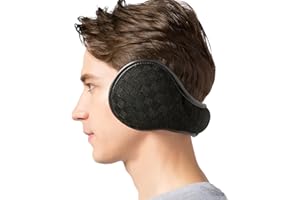 JOEYOUNG Foldable Ear Warmers Winter Earmuffs for Men Women, Ear Cover Skiing